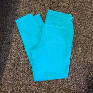 Old navy rockstars teal size 10